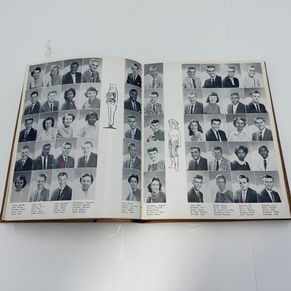 Vintage Compton College Yearbook, Compton, California-1957 - Picture 5 of 11